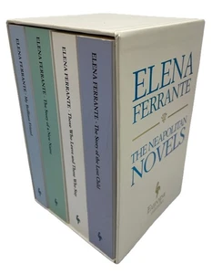 ⭐ Neapolitan Novels Paperback Box Set by Elena Ferrante (2018, Slide Bound) ⭐ - Imagen 1 de 7