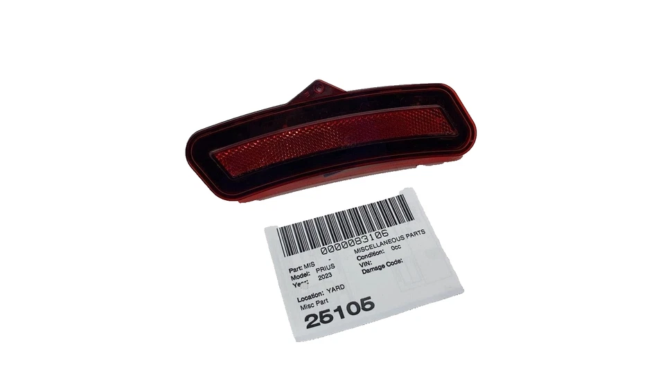 ⭕ 2023-2025 Toyota Prius Rear Right Side Marker Light Lamp Assembly 81750-47010 - Image 1 of 4