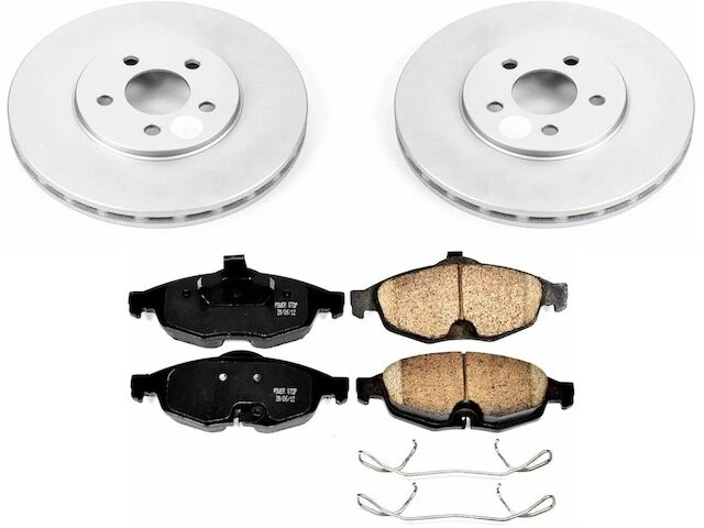 Kit de pastillas de freno delanteras y rotor para Dodge Stratus 2001-2006 2002 2003 2004 RQ849XG Foto 1 de 1