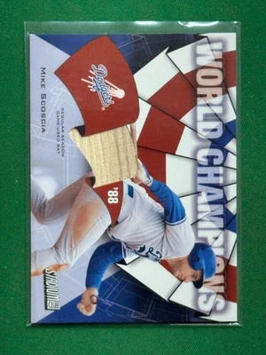 2002 Topps Stadium Club Baseball World Champion Relics #WC-MS Mike Scoscia - Image 1 of 2