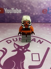 AHSOKA TANO (Padawan) - LEGO STAR WARS Minifigure From Set 8037 - SW0102 Read