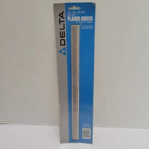 Nuevo Juego de 2 Cuchillos Cepilladora NOS Delta 22-547 Cepilladoras 12" Doble Borde Alta Velocidad - Imagen 1 de 6