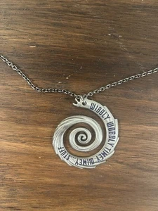 Doctor Who Wibbly Wobbly Timey Wimey BBC Licensed Pendant Necklace - Picture 1 of 5