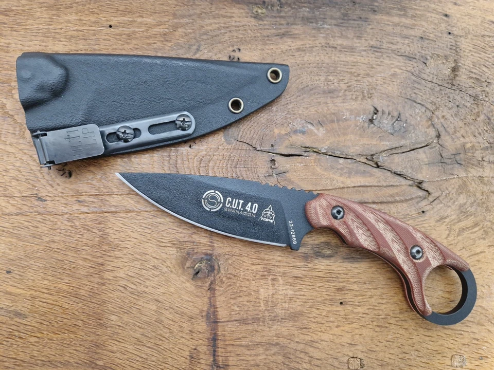 Tops Knives C.U.T. 4.0 made in USA Messer neuwertig mit Ulti Clip - Bild 1 von 4