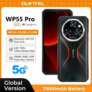 Oukitel WP55 Pro 5G IP68 Phone 6.6" FHD+ 120Hz 48GB+512GB  108MP Rear Camera - Picture 1 of 25