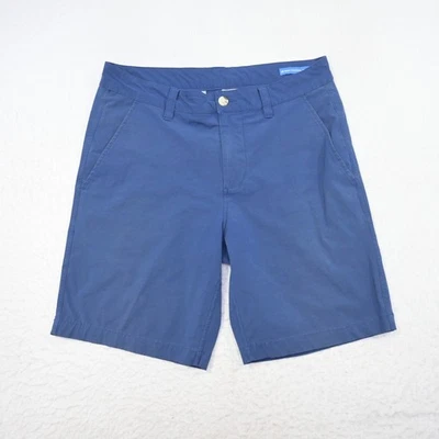 Southern Tide SkipJack Chino Shorts Blue Cotton Stretch Flat Mens Size 32 x 9" - Image 1 of 4
