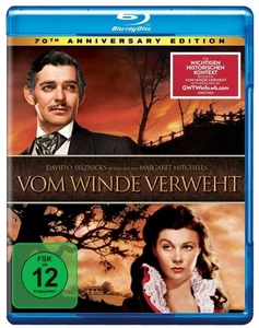 Vom Winde verweht - 70th Anniversary Edition (Blu-ray) (US IMPORT) - Picture 1 of 9