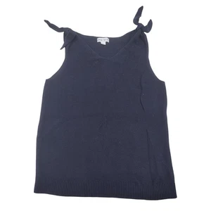 Maglione Canotta/Gilet Ava & Viv Blu Navy 1X (XL) Ottime Condizioni - Foto 1 di 6