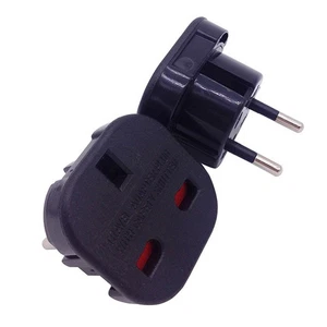 Langlebiger Stecker UK zu EU/AU/US Konverter Wand Netzteil Ladegerät Reiseadapter - Bild 1 von 17