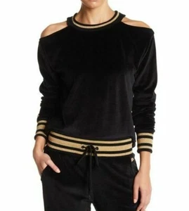 C&C California Cold Shoulder Velour Pullover Top NWT Size XS - Picture 1 of 2
