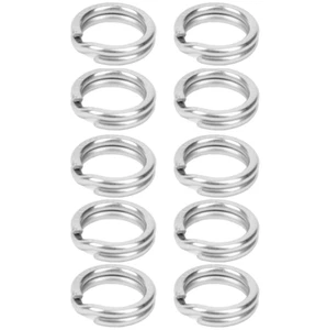G.T.R Split Ring Sprengringe Stainless Steel 10 Stück Süßwasser Salzwasser - Bild 1 von 27
