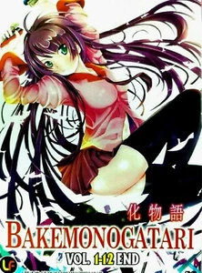 DVD Bakemonogatari Vol.1-12 End + OVA Complete Set English Subtitles+Tracking - Picture 1 of 6
