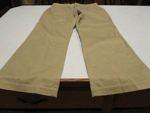 Riders by Lee Mid Rise Straight Leg Khaki Tan Petites Pants-Size 10P Women's~NWT - Picture 1 of 8
