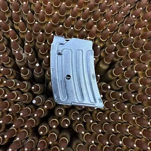Mag Winchester 52 56 57 69 69A 697 75 22LR 5RD Wisner Made Magazine Blued Clip - Picture 1 of 6