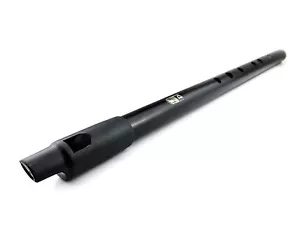 Howard Tuneable Low Whistle in D - Black - Includes Free Carrying Tube - Picture 1 of 9