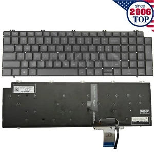 Nuevo teclado retroiluminado de EE. UU. para Dell Precision 7550 7560 7750 0713DM - Imagen 1 de 4