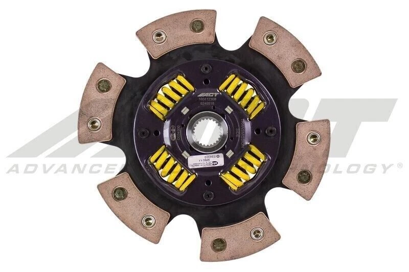 Disco de carrera ACT 6240518 para Subaru Impreza 2010 6 almohadillas con resorte Foto 1 de 4