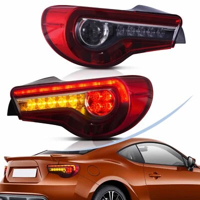 VLAND Full LED Tail Lights for Toyota 86 GT86 Subaru BRZ Scion FR-S 2012-2020 - Image 1 of 4