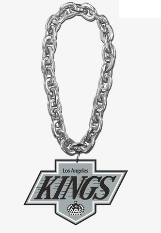 Los Angles Kings NHL Fan Chain 10 Inch 3D Foam Magnet Necklace Cover