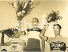 1957 CICLISMO FIRENZE Leandro FAGGIN campione italiano su pista - Foto 18x13