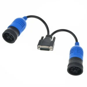 D26C OBD2 Diagnosis Extension Cable, Pn 405048 – 6 Pin And 9 Pin Adapter Cable - Picture 1 of 11