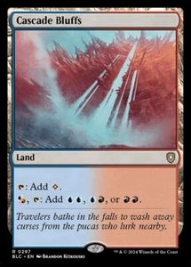 Cascade Bluffs NM MTG Bloomburrow BLB BLC Magic - Picture 1 of 3