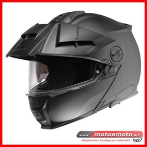 Casco Moto Adventure Enduro Modulare Schuberth E2 Nero Opaco ECE 2206 - Foto 1 di 1