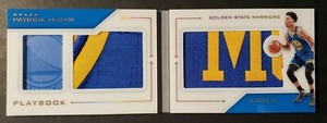Patrick McCaw 2016-17 Preferred Rookie Jumbo LOGO Jersey Patch Booklet SSP #9/10