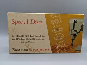 Singer Touch & Sew Attachment 21976 Fashion Discs Deluxe Special Zig-Zag 600 603 - Picture 1 of 8