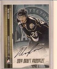 ALEXIS PEPIN 2014 LEAF IN THE GAME ITG DRAFT PROSPECTS ON CARD GOLD AUTO /20