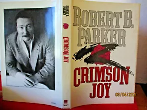 ROBERT B PARKER Crimson Joy SPENSER #15 HCDJ 1988 DETECTIVE - Picture 1 of 6
