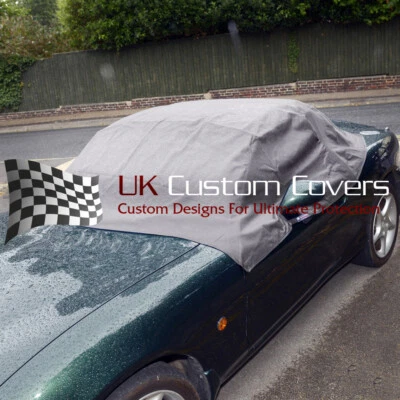 Mazda Mx5 MK1 MK2 MK2.5 Soft Top Roof Protector Cover Grey Waterproof Fit - 113 — 第 1/4 张图片