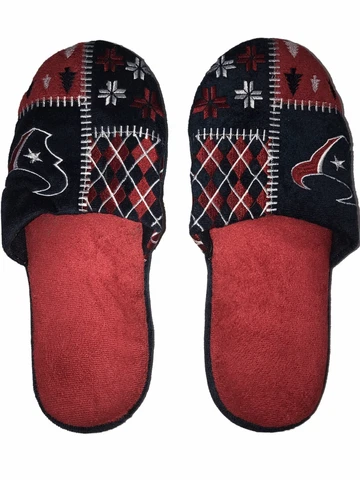 Houston Texans men’s house slippers shoes Cover