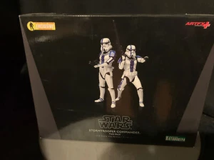 ArtFX Kotobukiya Star Wars Stormtrooper Commander Two Pack - Picture 1 of 8