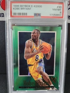 1996 Skybox E-X2000 KOBE BRYANT #30 PSA 8 - Bild 1 von 2