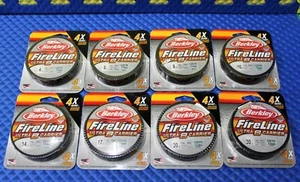 Berkley FireLine Ultra8Carrier 125YDS Crystal BU8FLFS-CY CHOOSE YOUR LINE WEIGHT - Picture 1 of 10