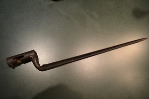 ANTIQUE CIVIL WAR ERA US MODEL 1816 SOCKET BAYONET RARE MARKED "D" CONFEDERATE  - Picture 1 of 12