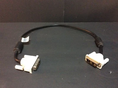 2 FOOT Male To Male DVI-D  18 Pin. Short Video Cable JCE #6715009700P03 Preowned - Image 1 of 4