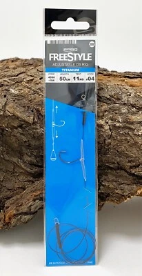 Spro Freestyle Titanium 1x7 Adjustable DS Dropshot Rig Gr. 4 50cm Gamakatsu Worm - Bild 1 von 4