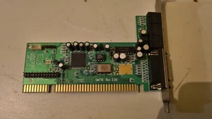 Yamaha SM718 Rev 3.00 16-Bit ISA Sound Card YMF719B-S OPL3 for Retro 386 486 PC - Photo 1/1