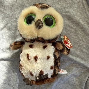 TY Beanie Boos - SAMMY die braune Eule (mittlere Größe - 9 Zoll) - Bild 1 von 7
