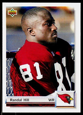 Randal Hill, 1992 Upper Deck, #G28, Phoenix Cardinals - Image 1 of 2