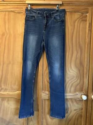 M&S Blue Demin Jeans  Size 12 L - Image 1 of 4