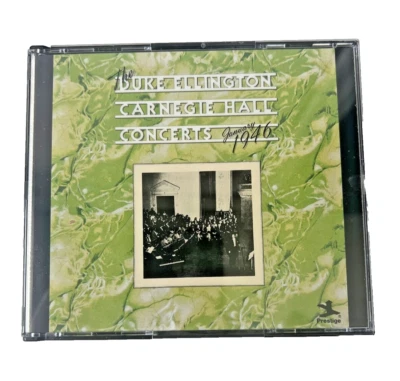 Duke Ellington CARNEGIE HALL CONCERT January 4, 1946, 2 compact discs CDs, 1977 - Image 1 of 4