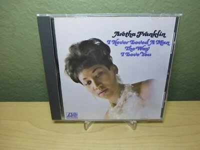 Aretha Franklin – I Never Loved A Man The Way I Love You CD Atlantic Early US - Image 1 of 3