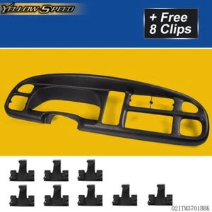 Fit For 1998-2001 Dodge Ram 1500 2500 3500 Instrument Panel Dash Gauge Bezel New - Foto 1 di 11