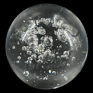 Pisapapeles vintage SP San Pacific International arte burbujas controladas por vidrio - Imagen 1 de 8