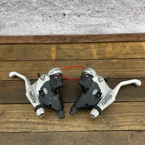 Vintage Shimano Deore ST-M510 Shifter Set 9s Shift Lever Trigger Combo VBrake 9 - Picture 1 of 11