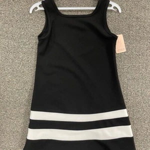 Sally Miller B&W Tank Dress Size 12 - Picture 1 of 4