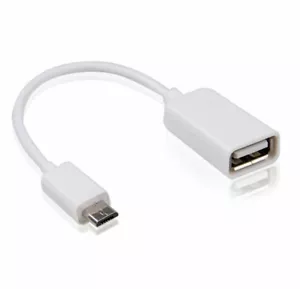 Adapterkabel OTG Micro USB 5 Pin Stecker auf USB Buchse Tablet Smartphone Host - Bild 1 von 1